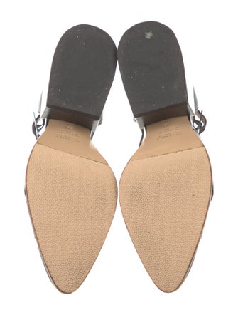 Gabriela Hearst Leather T-Strap Pumps