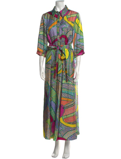 Gabriela Hearst Silk Midi Length Dress