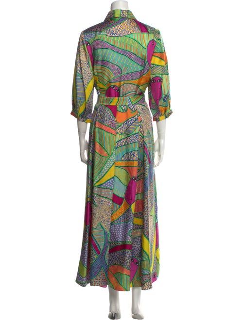 Gabriela Hearst Silk Midi Length Dress