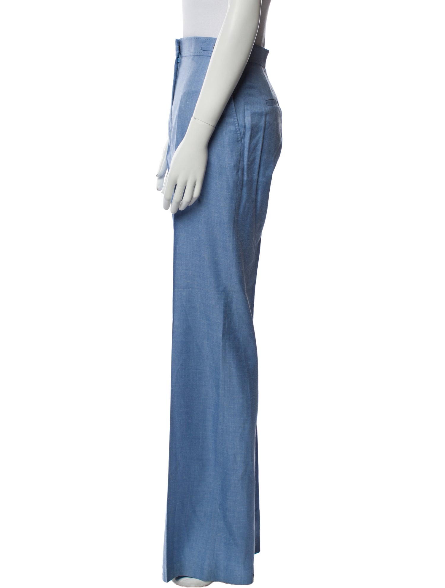 Gabriela Hearst Virgin Wool Wide Leg Pants