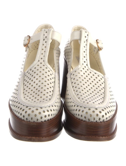 Gabriela Hearst Leather T-Strap Pumps