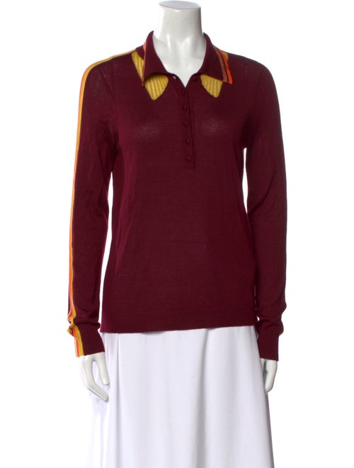 Gabriela Hearst Cashmere Long Sleeve Polo
