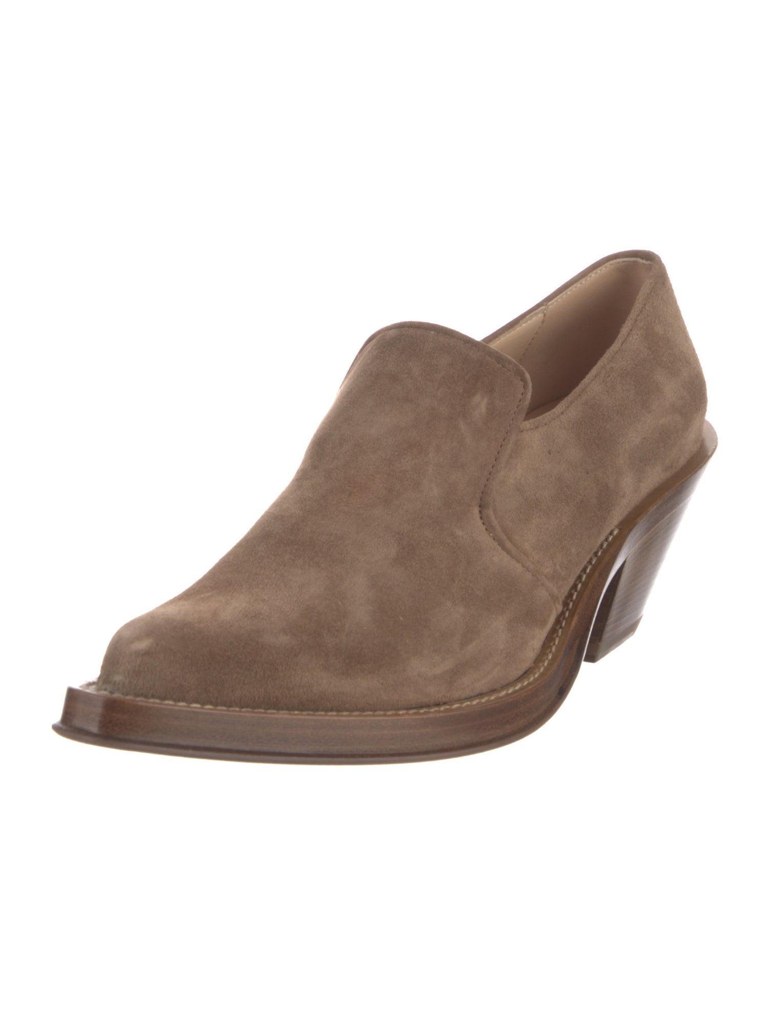 Gabriela Hearst Suede Loafers