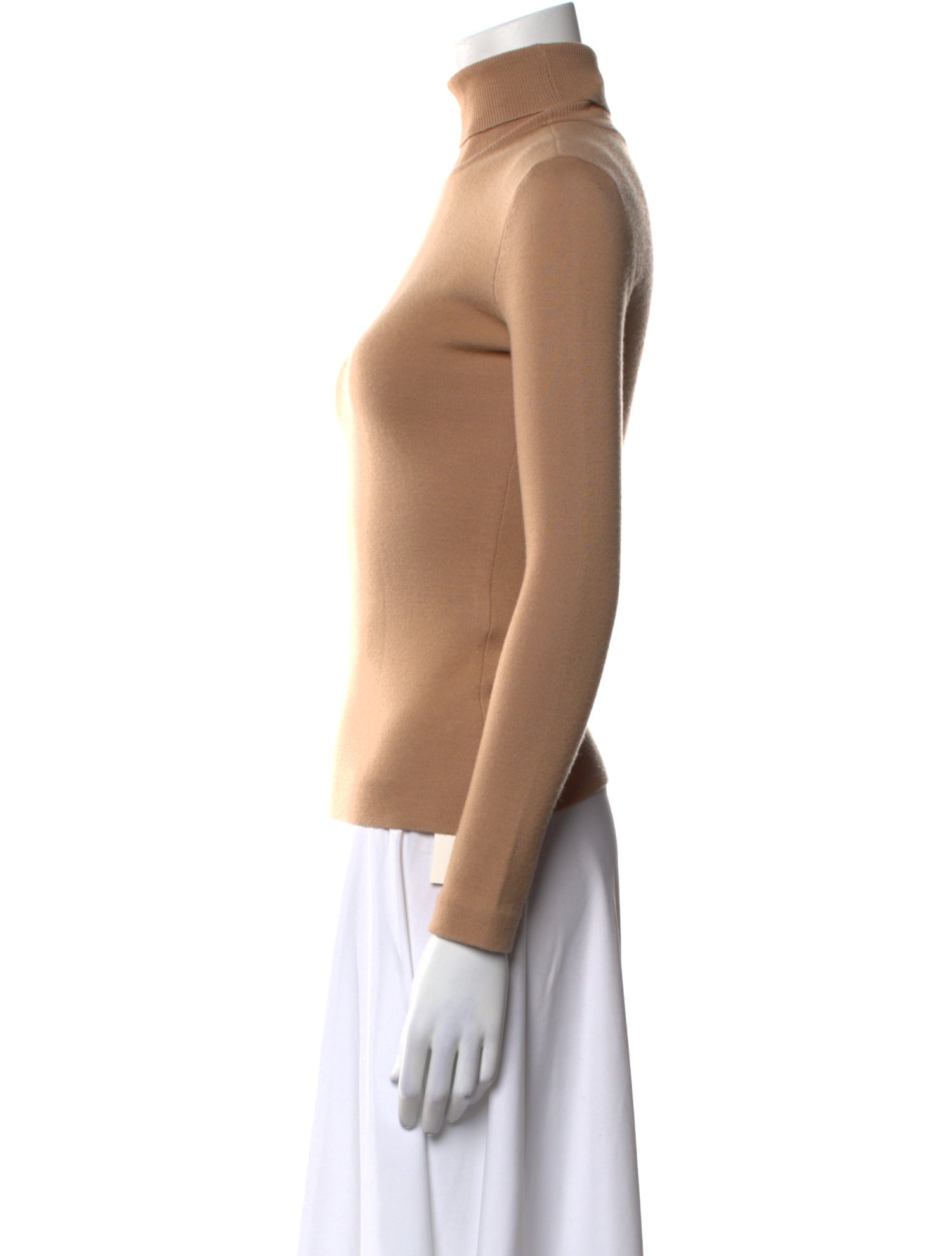 Gabriela Hearst Wool Turtleneck Top