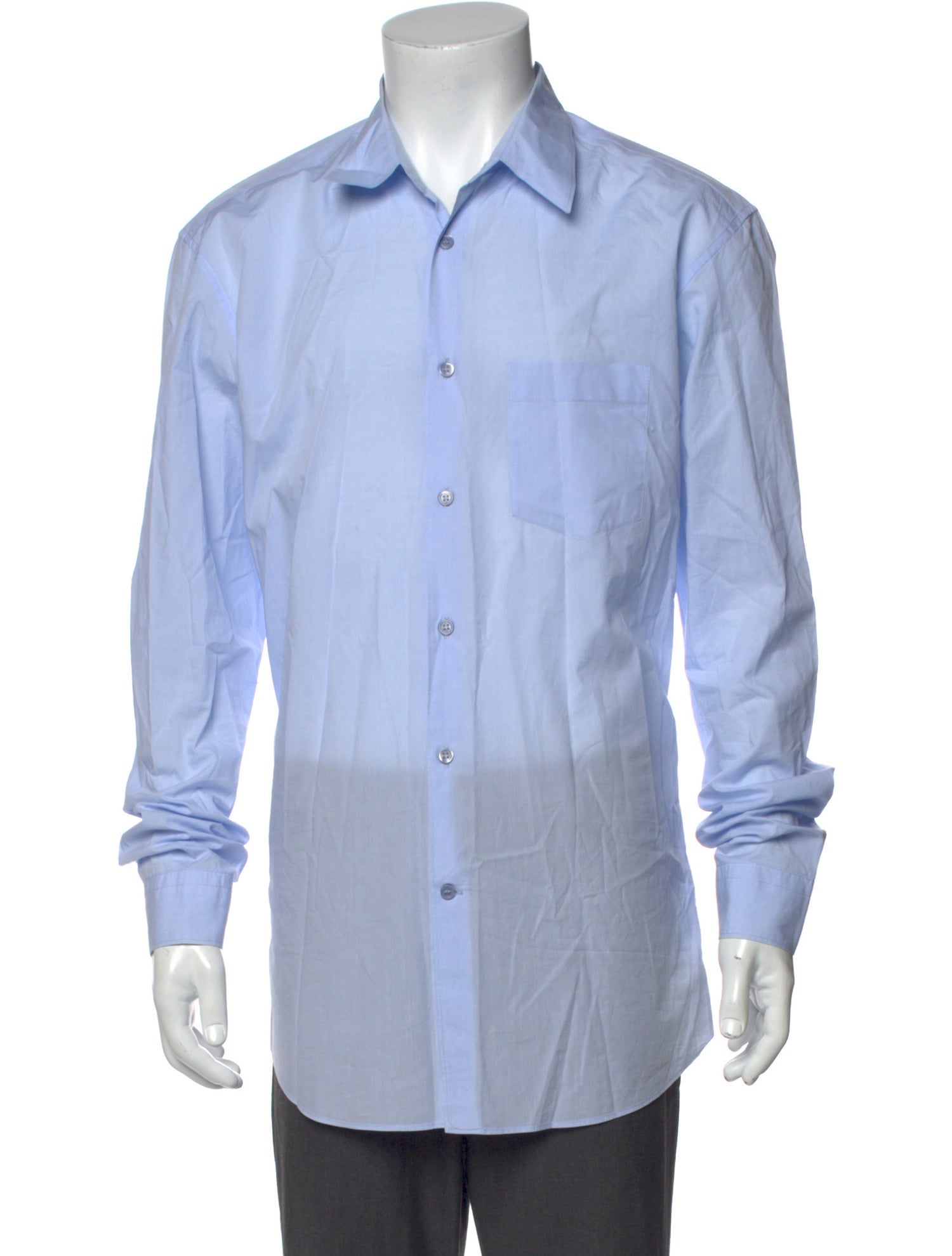 Gabriela Hearst Striped Long Sleeve Dress Shirt