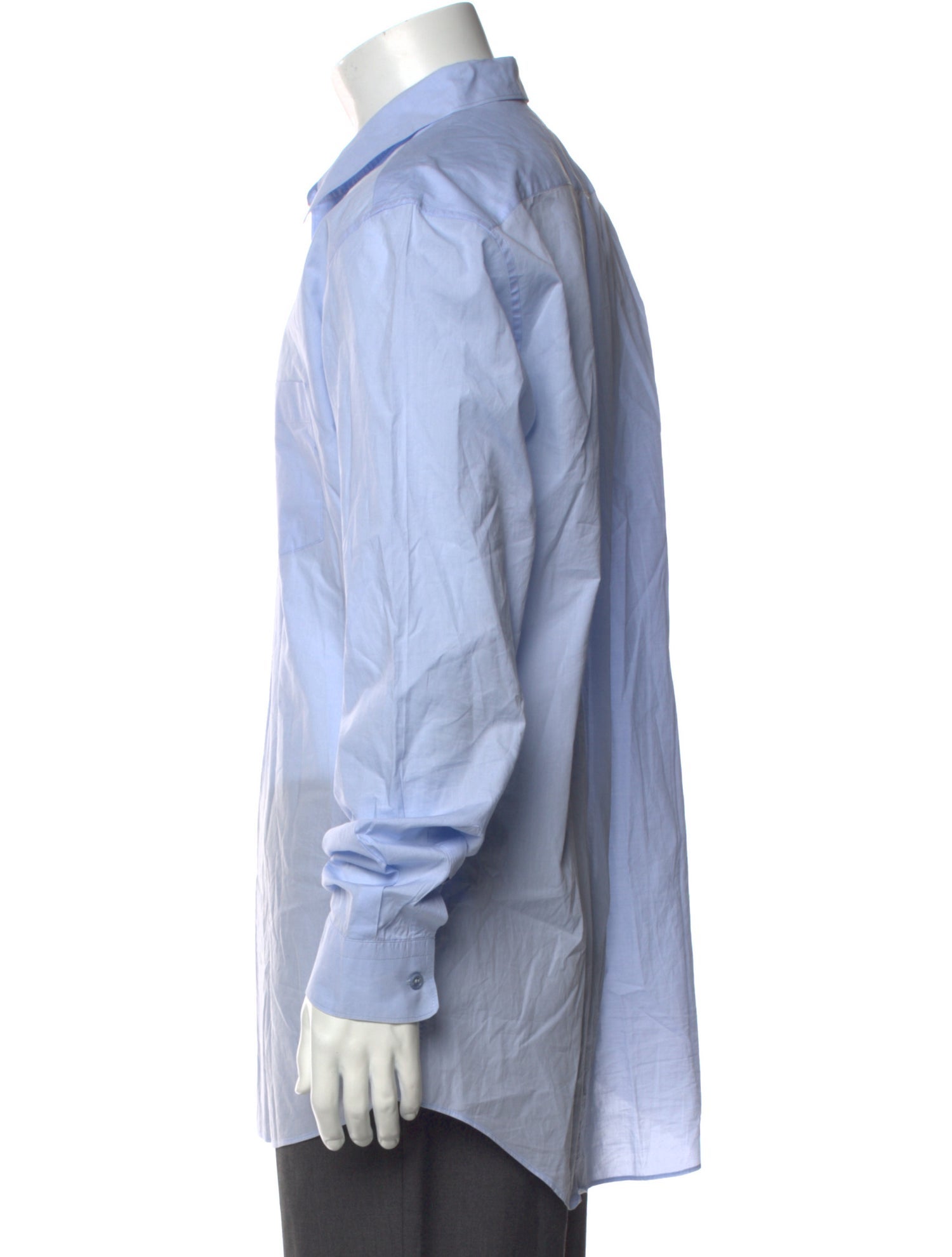 Gabriela Hearst Striped Long Sleeve Dress Shirt