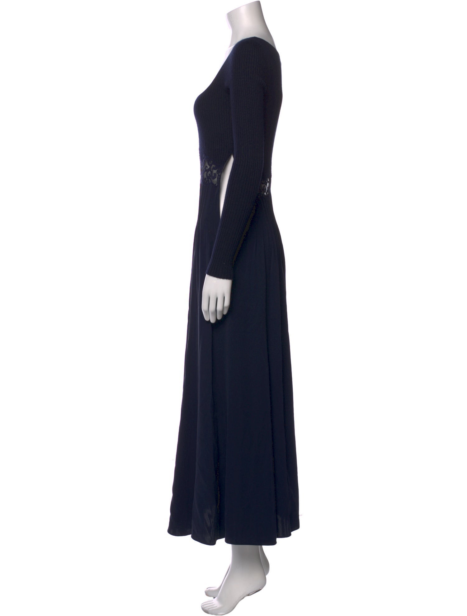 Gabriela Hearst Scoop Neck Long Dress