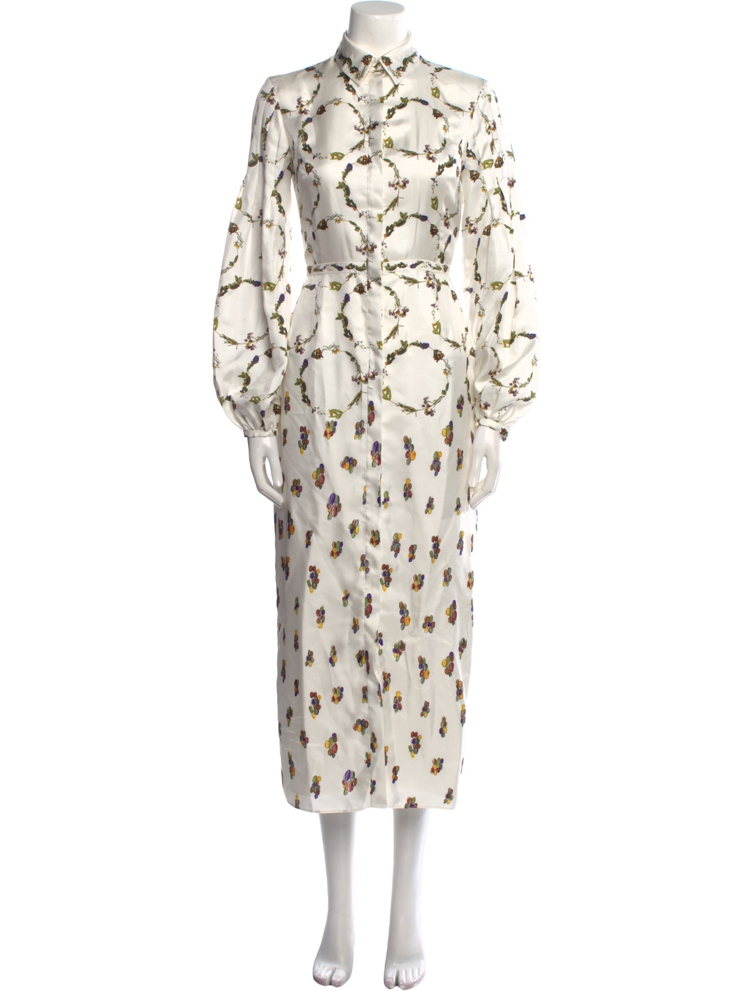 Gabriela Hearst Silk Long Dress