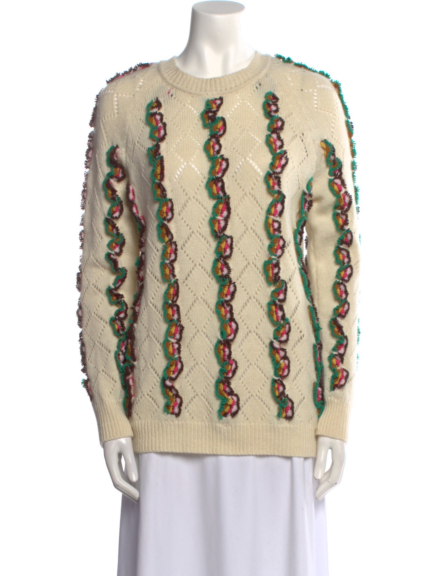 Gabriela Hearst Cashmere Printed Sweater