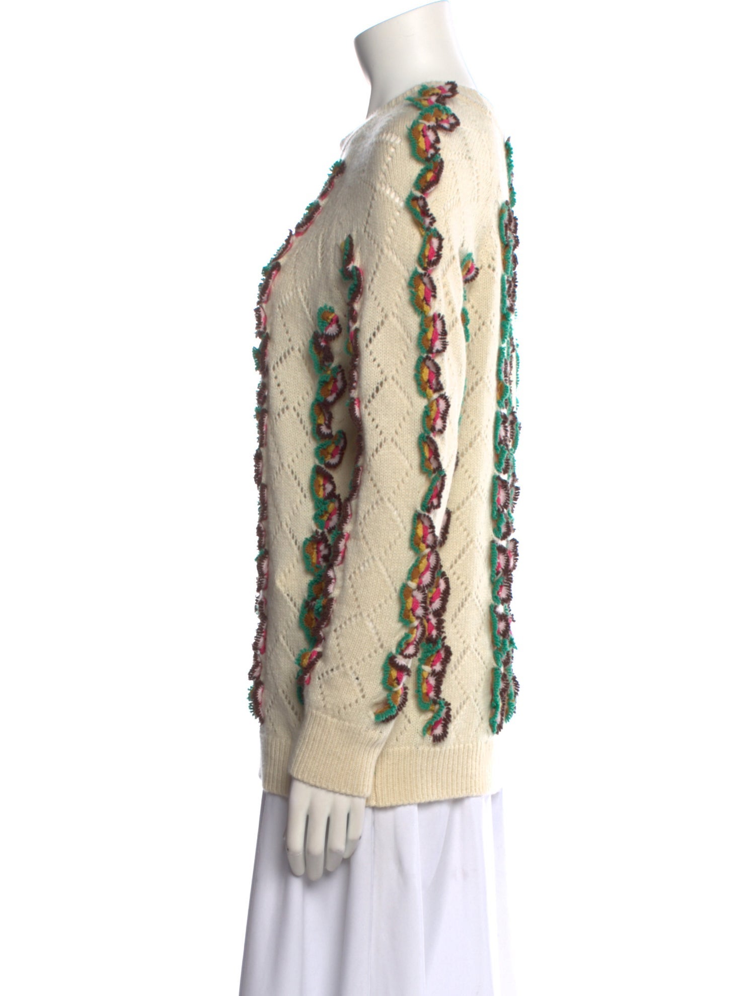 Gabriela Hearst Cashmere Printed Sweater