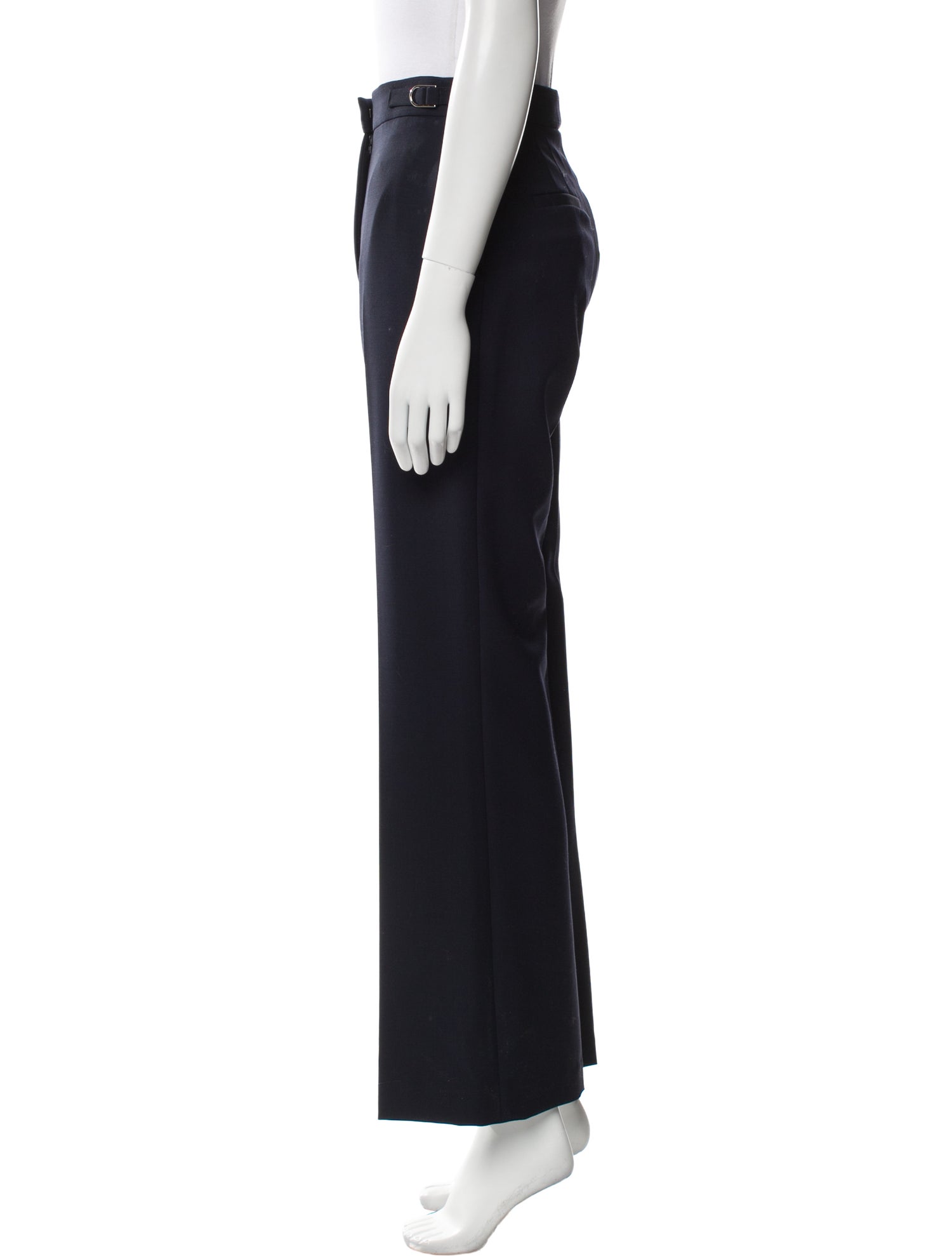 Gabriela Hearst Wool Wide Leg Pants