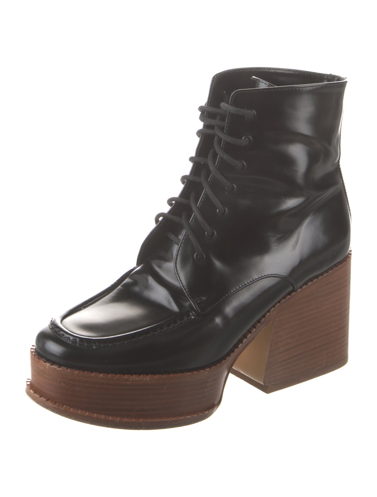 Gabriela Hearst Patent Leather Boots