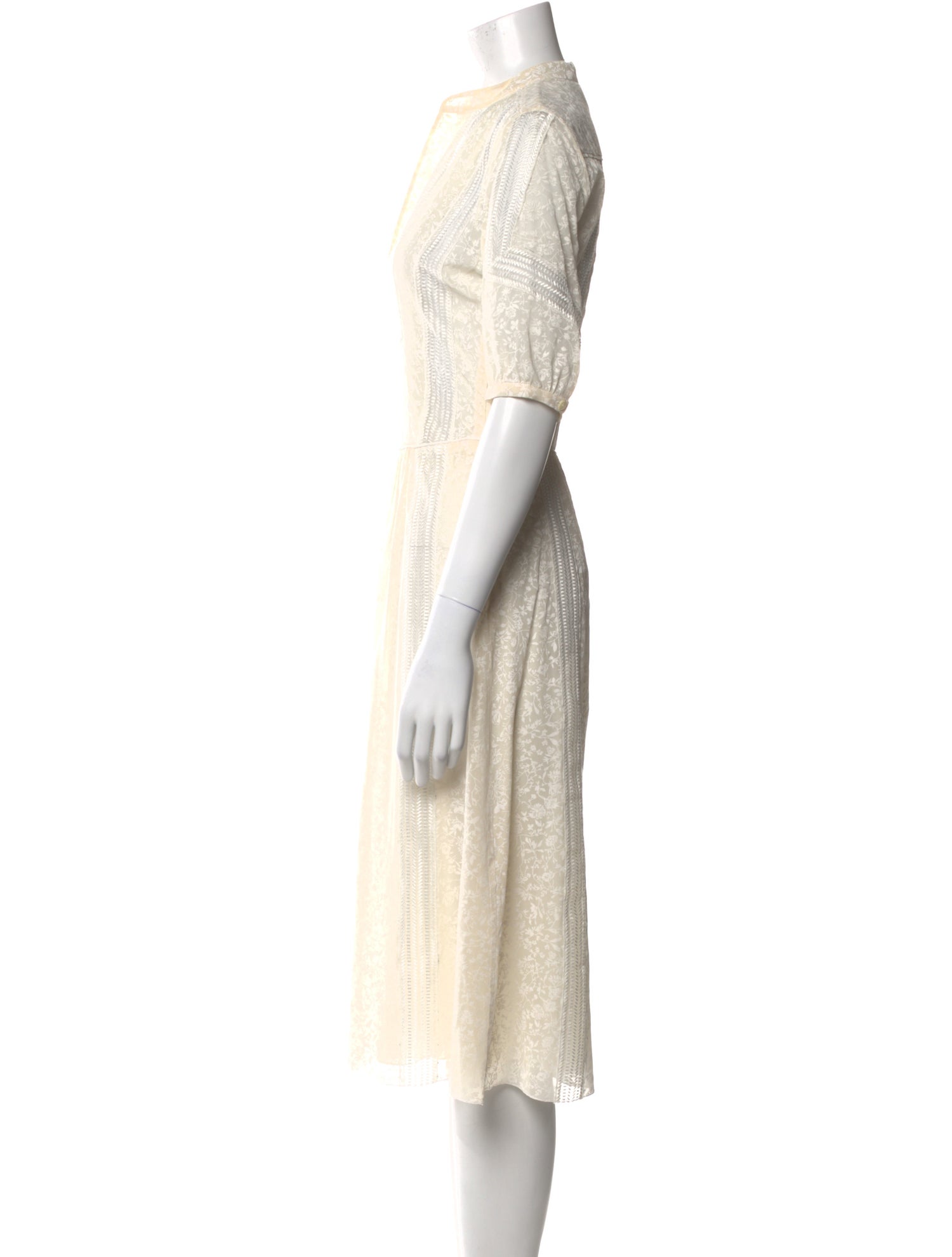 Gabriela Hearst Silk Midi Length Dress