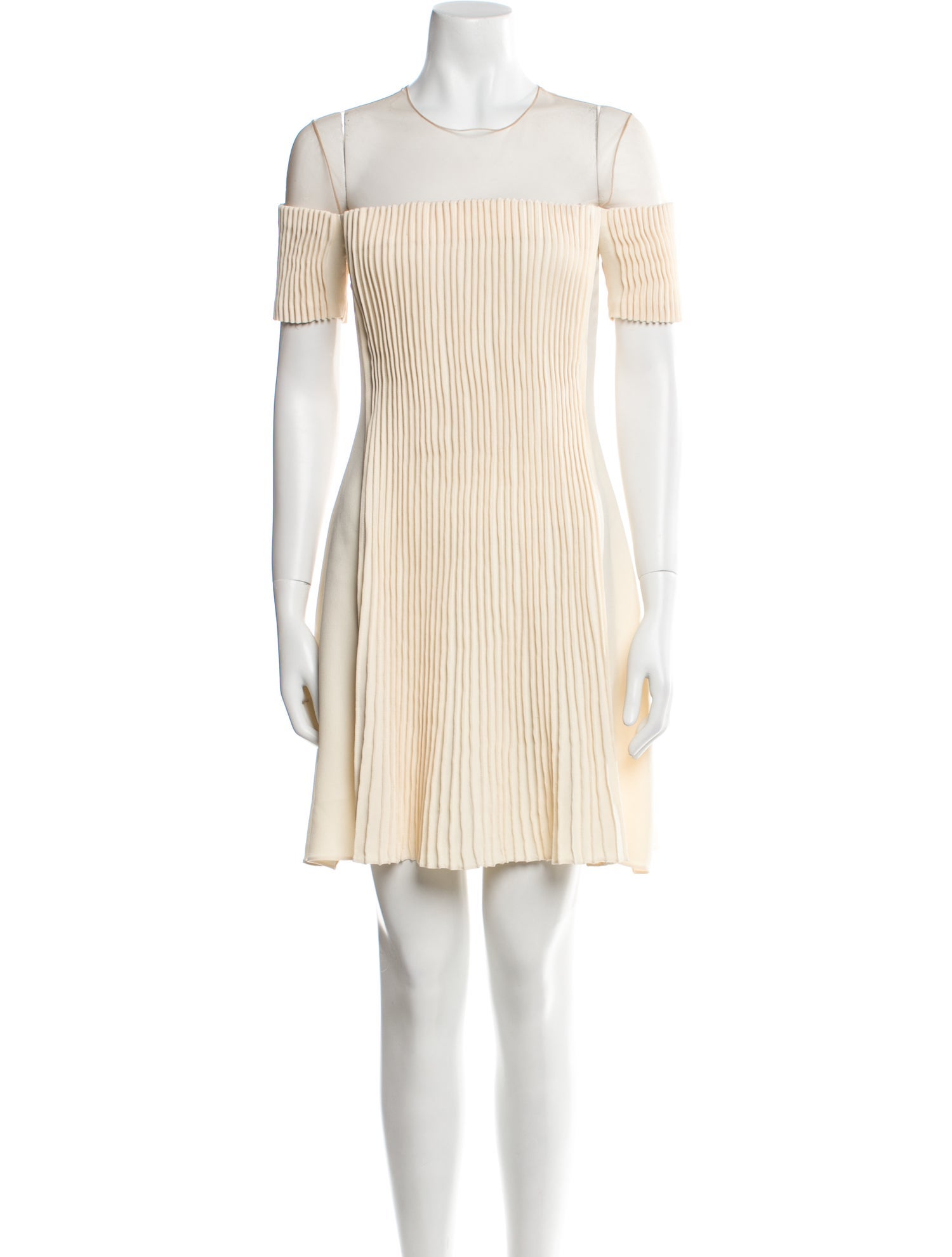 Gabriela Hearst Striped Mini Dress