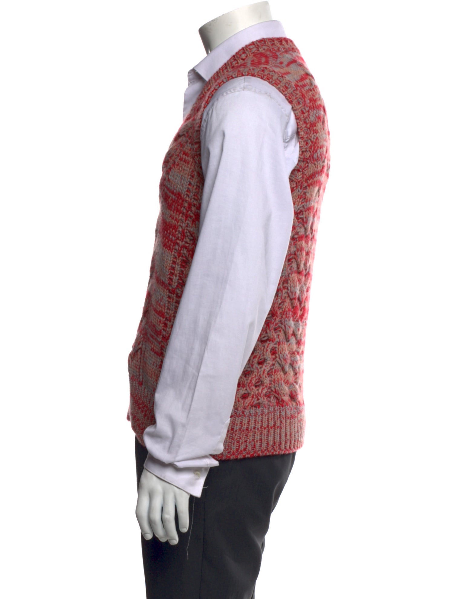 Gabriela Hearst Cashmere Patterned Sweater Vest