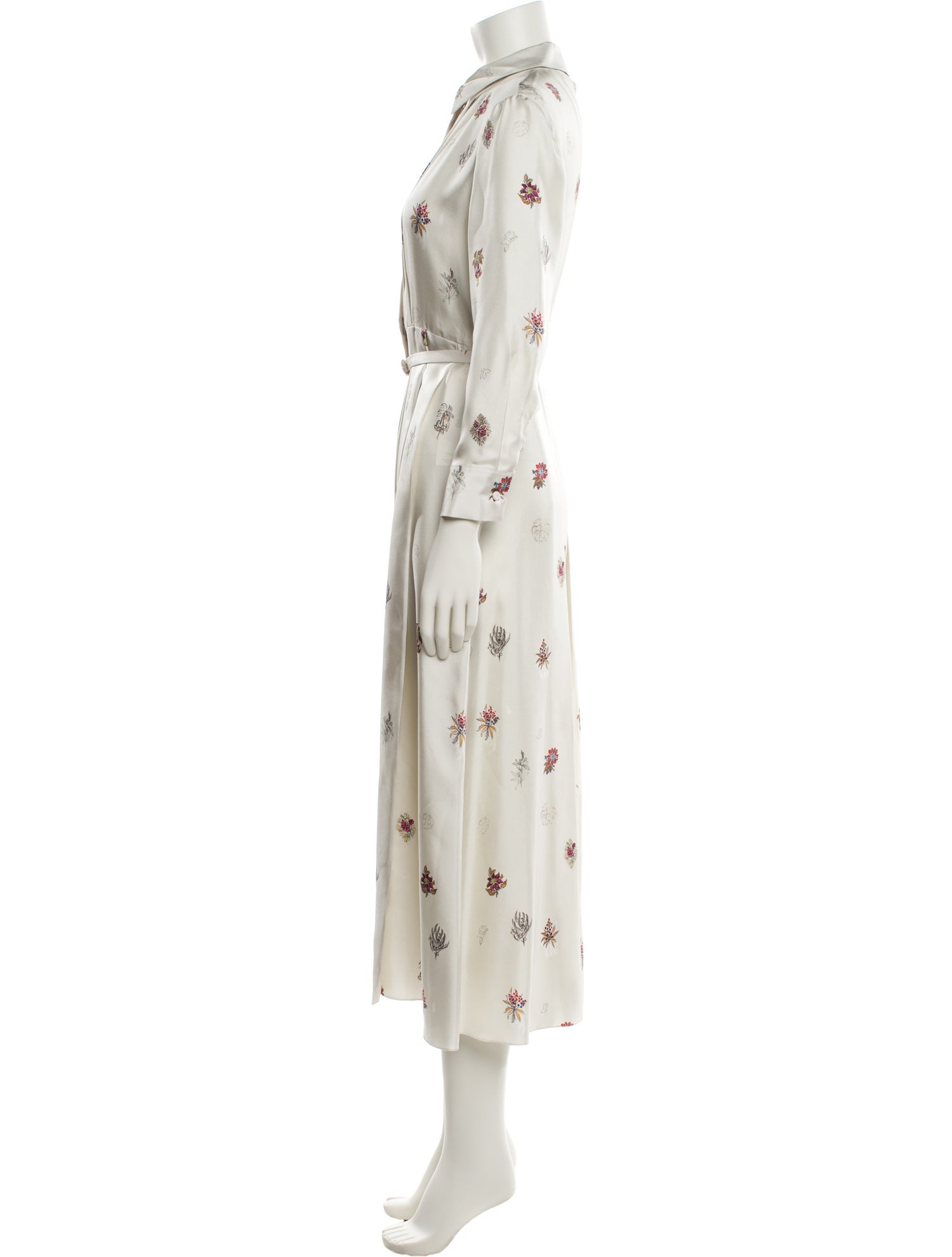 Gabriela Hearst Silk Long Dress
