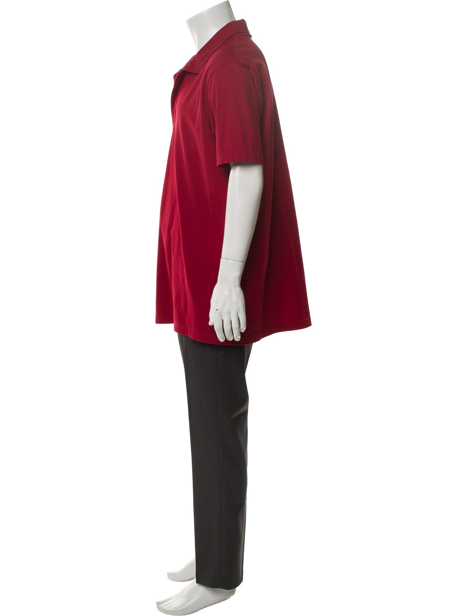 Gabriela Hearst Collar Short Sleeve Polo Shirt