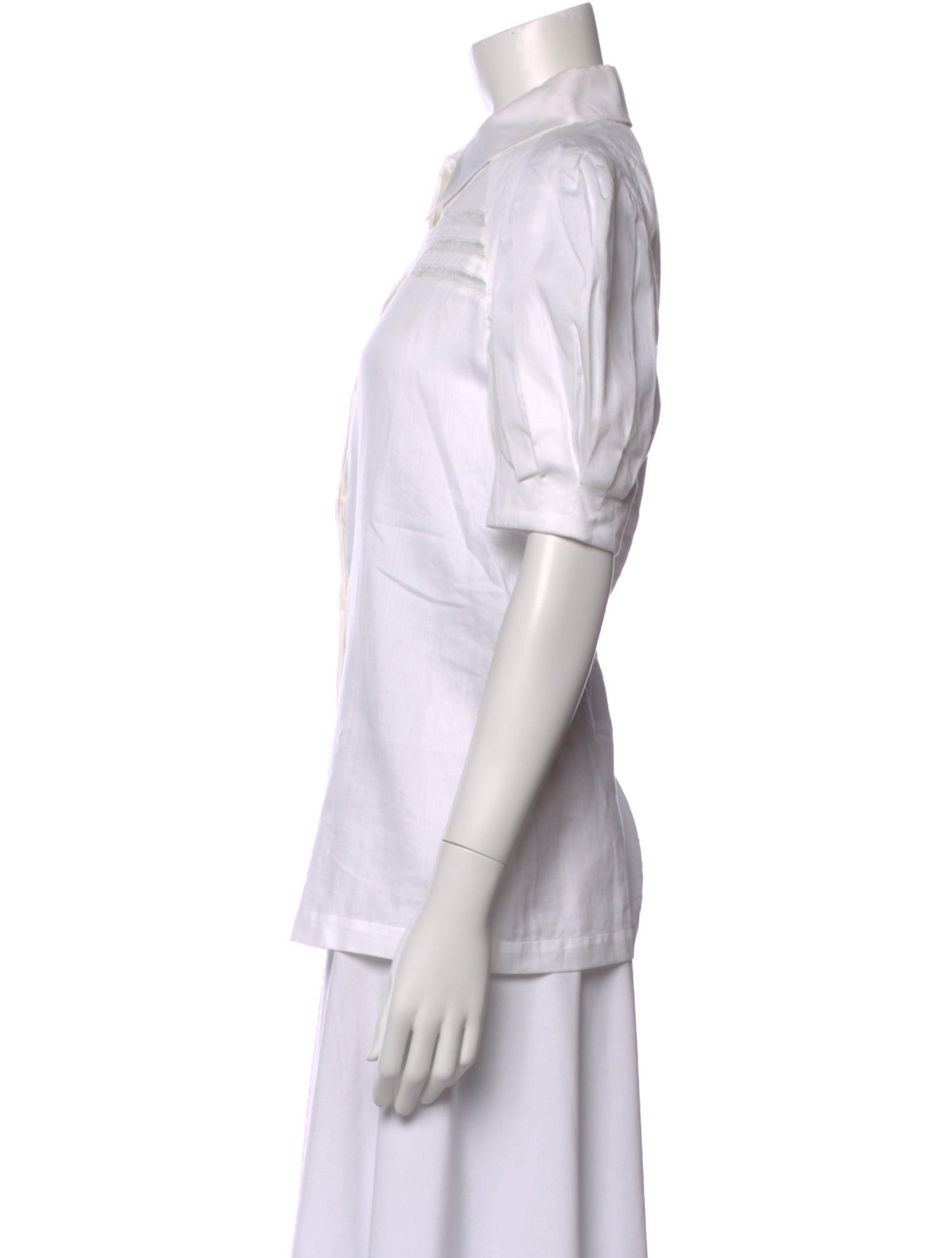 Gabriela Hearst Short Sleeve Blouse