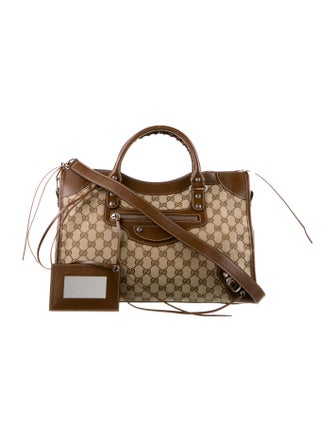 Gucci x Balenciaga The Hacker Project Medium Neo Classic Bag