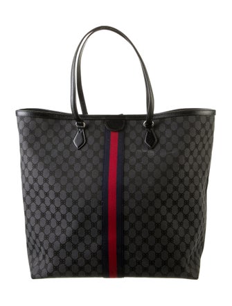 Gucci x Balenciaga BB Supreme Large The Hacker Project Graffiti Tote