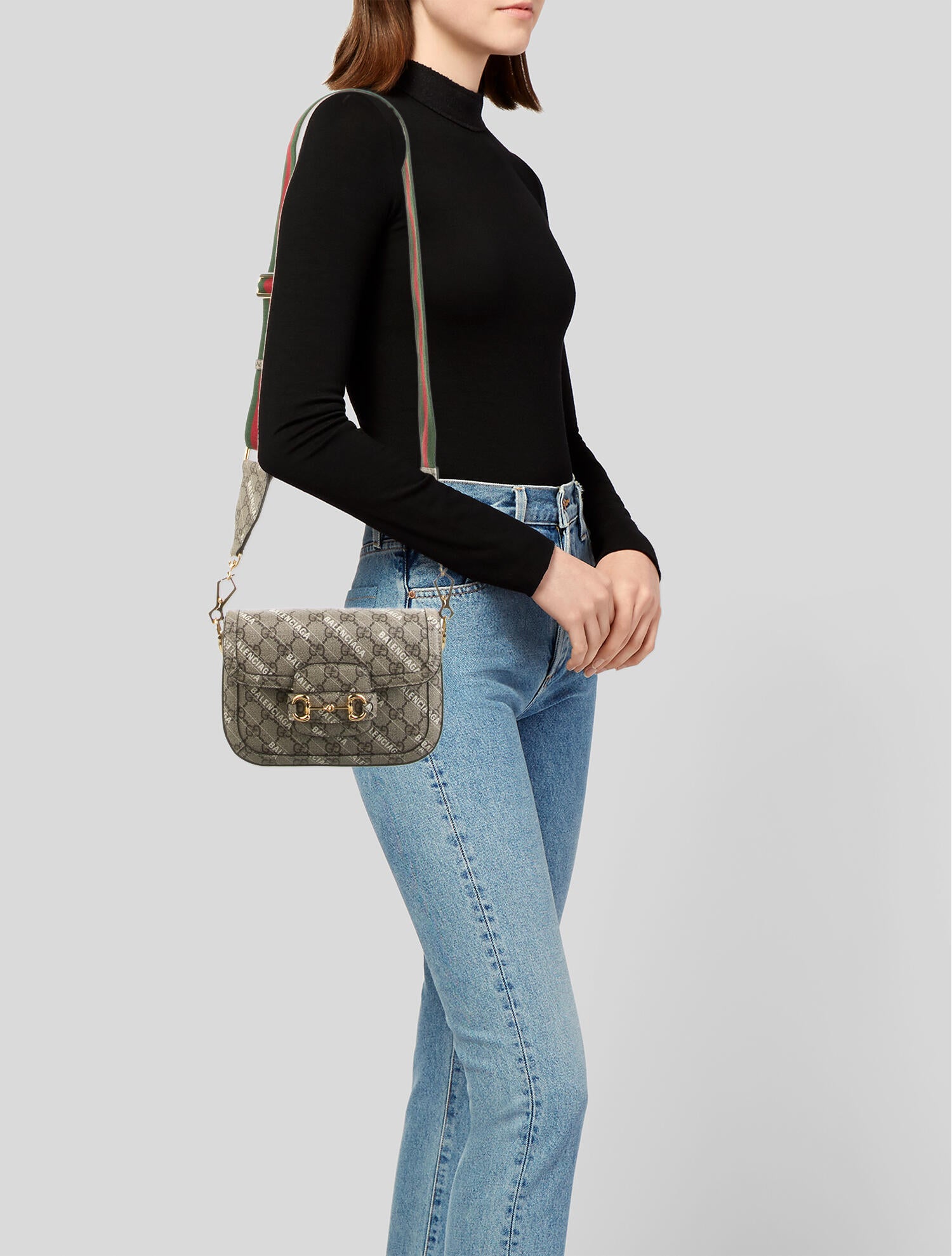 ハンドバッグ Gucci x Balenciaga The Hacker Project Horsebit 1955 Handbag Gucci X Balenciaga (and vice versa): the Hacker Project