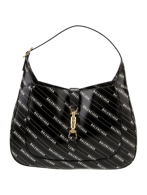 Gucci x Balenciaga Leather The Hacker Project Medium Jackie 1961 Hobo