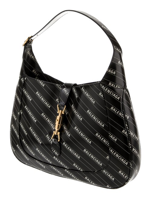 Gucci x Balenciaga Leather The Hacker Project Medium Jackie 1961 Hobo