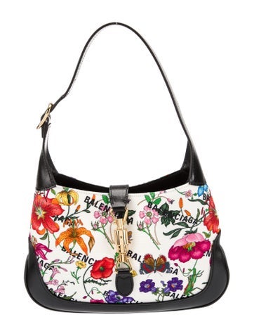 Gucci x Balenciaga Crossbody Bags Canvas Hobo