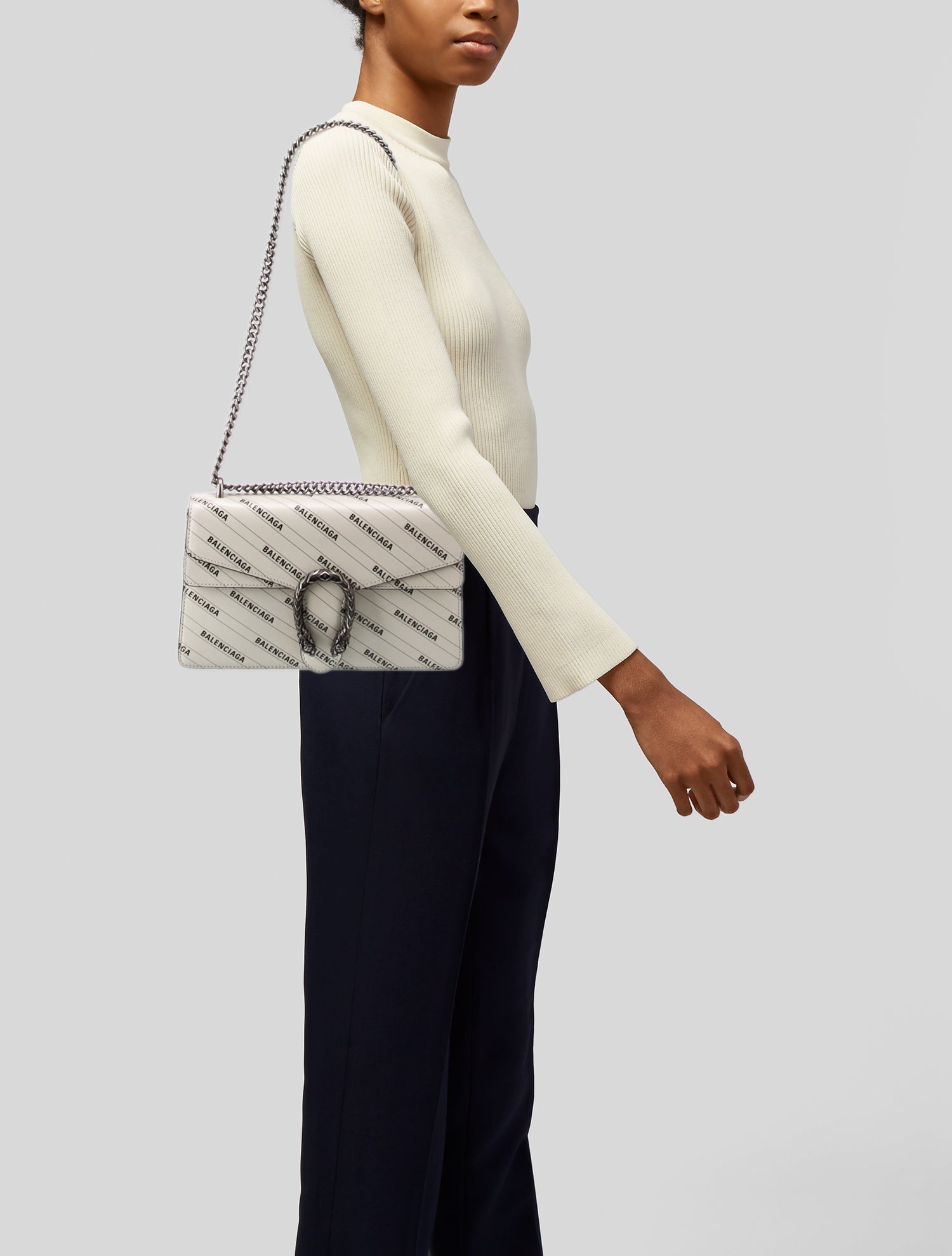 Gucci x Balenciaga Leather Gucci Dionysus