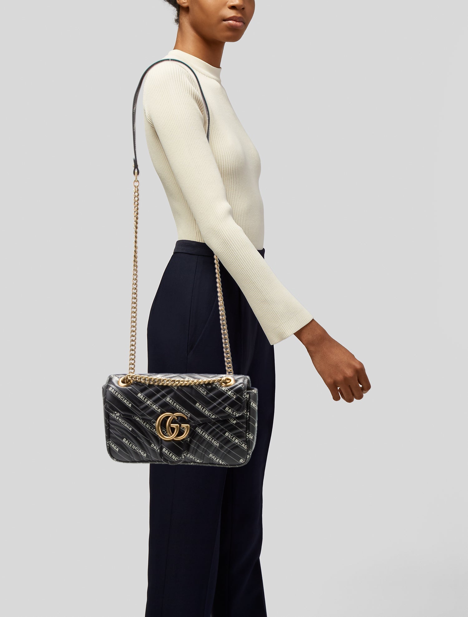 Gucci x Balenciaga The Hacker Project Medium Neo Classic Bag