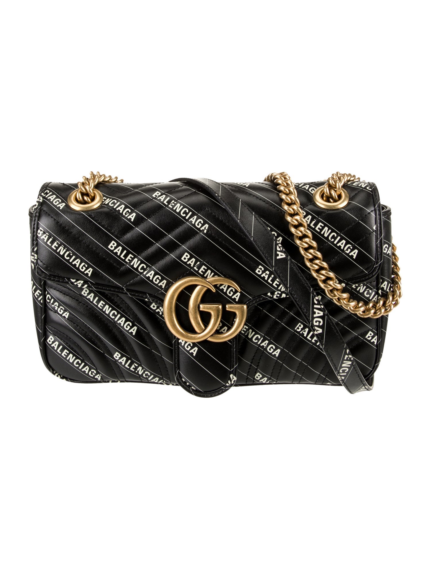 Gucci x Balenciaga Double G Gucci Marmont Small