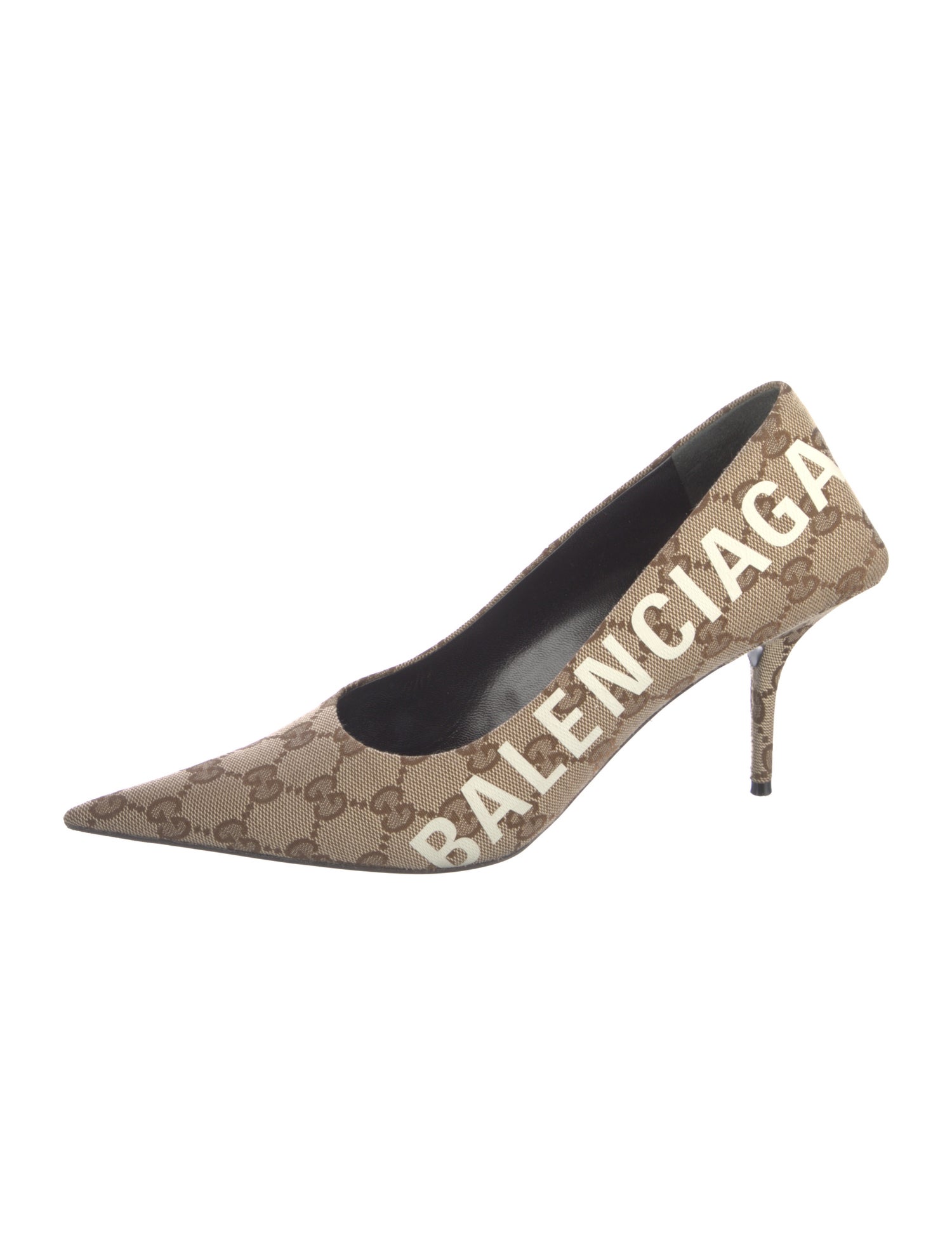 希少 GUCCI x BALENCIAGA Square Knifeパンプス