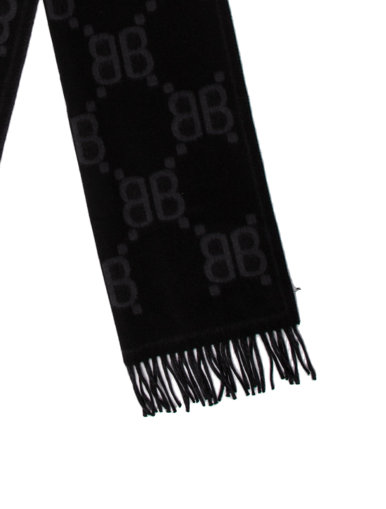 Gucci x Balenciaga The Hacker Project Cashmere Scarf w/ Tags
