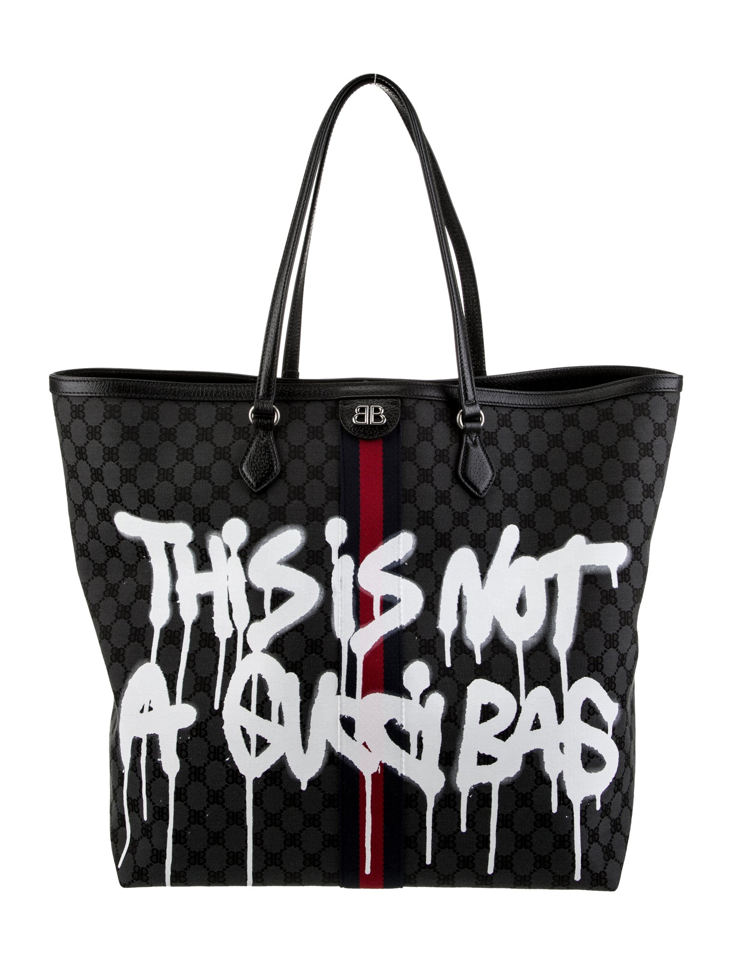 Gucci x Balenciaga GG Supreme Tote