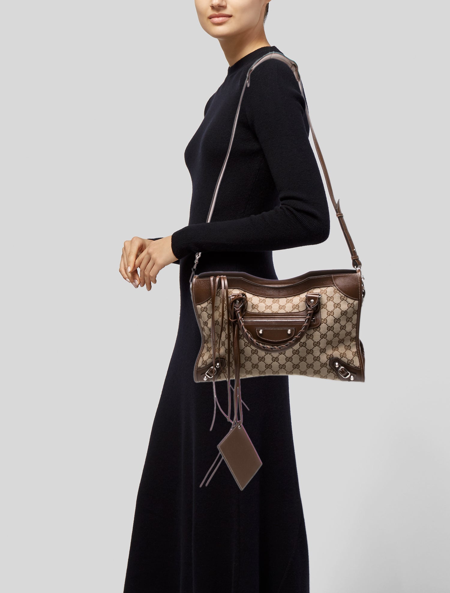 Gucci x Balenciaga GG Canvas Balenciaga Classic City Medium