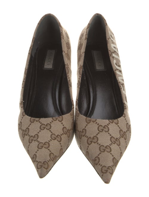 Gucci x Balenciaga GG Canvas Canvas Pumps
