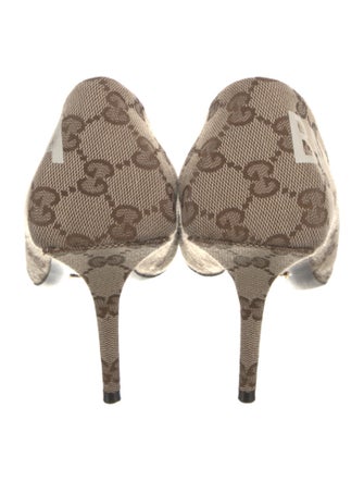 Gucci x Balenciaga GG Canvas Canvas Pumps