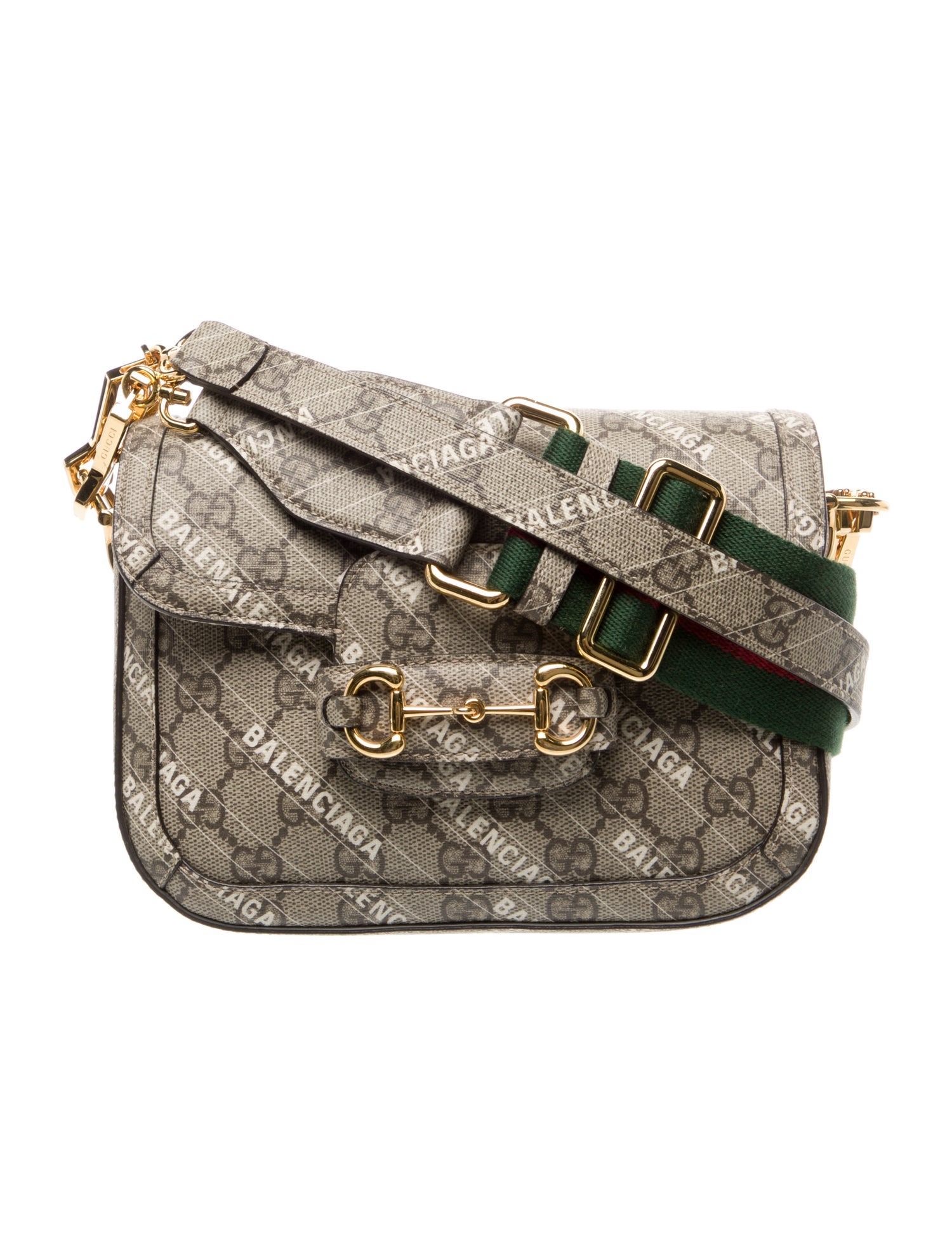 Gucci x Balenciaga GG Supreme Crossbody Bag Mini