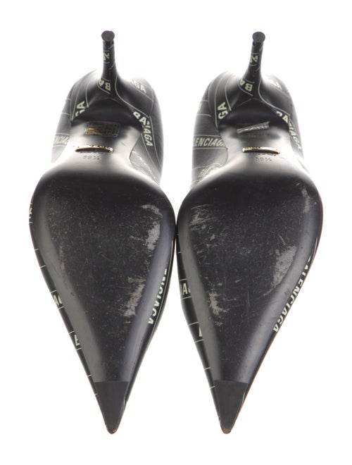 Gucci x Balenciaga Hacker Project Knife Heels Double G Logo Pumps