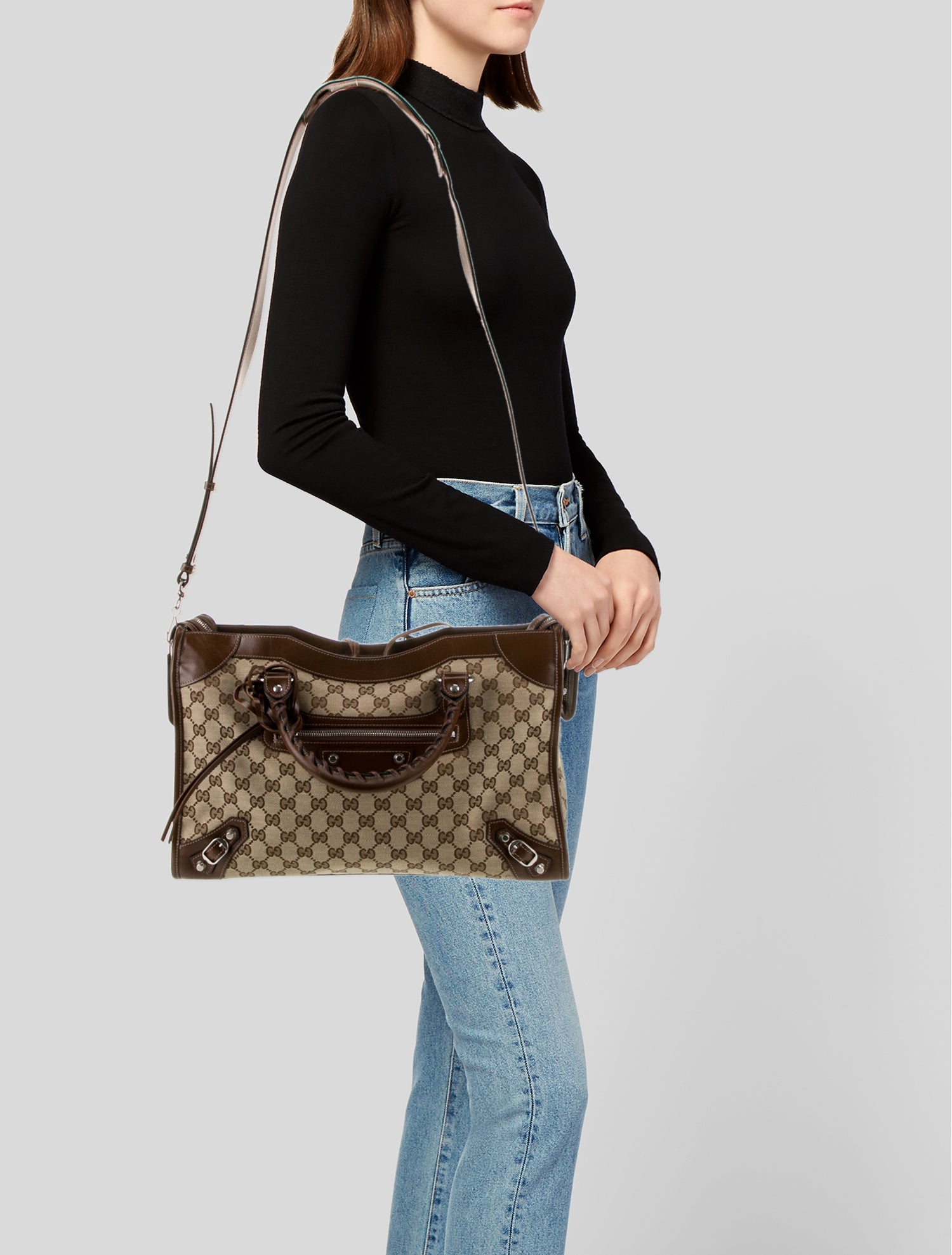 Gucci x Balenciaga GG Canvas Gucci x Balenciage The Hacker Project Medium w/ Tags