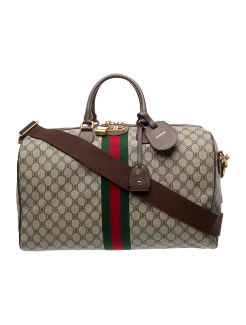 Gucci x Balenciaga GG Supreme Weekender Bag 2022
