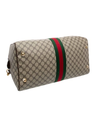Gucci x Balenciaga GG Supreme Weekender Bag 2022