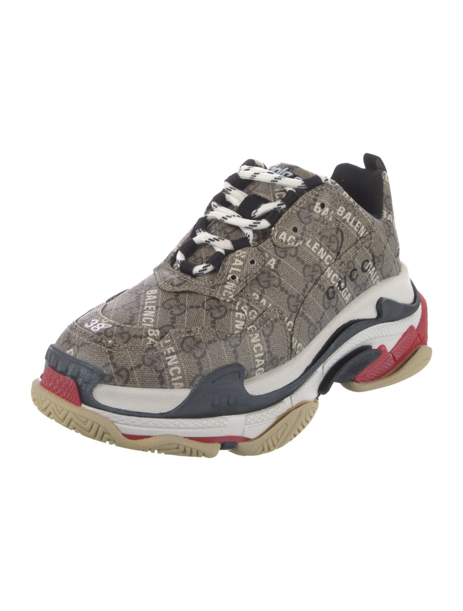 Gucci x Balenciaga Triple S 'The Hacker Project' Chunky Sneakers