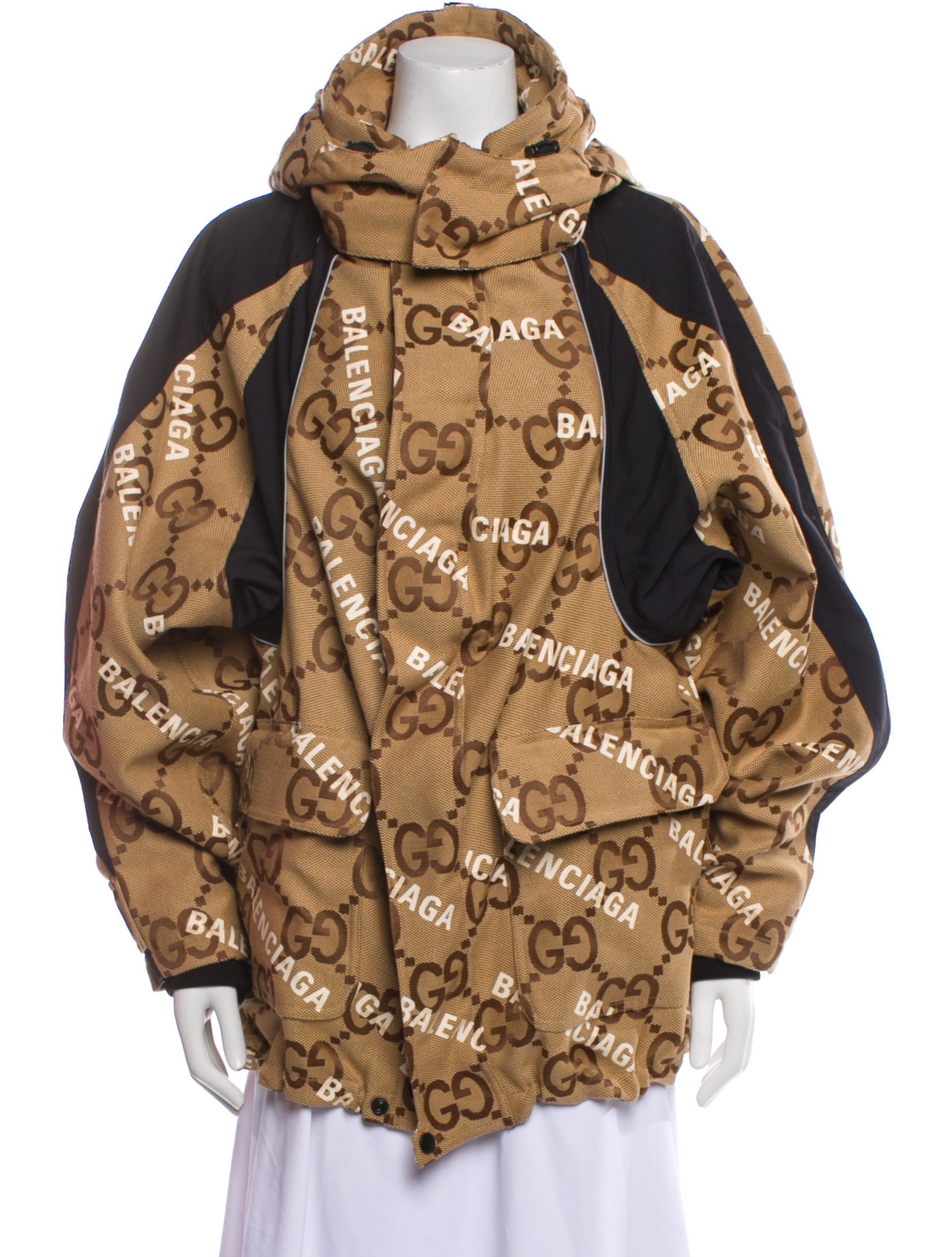 Gucci x Balenciaga Printed Coat w/ Tags