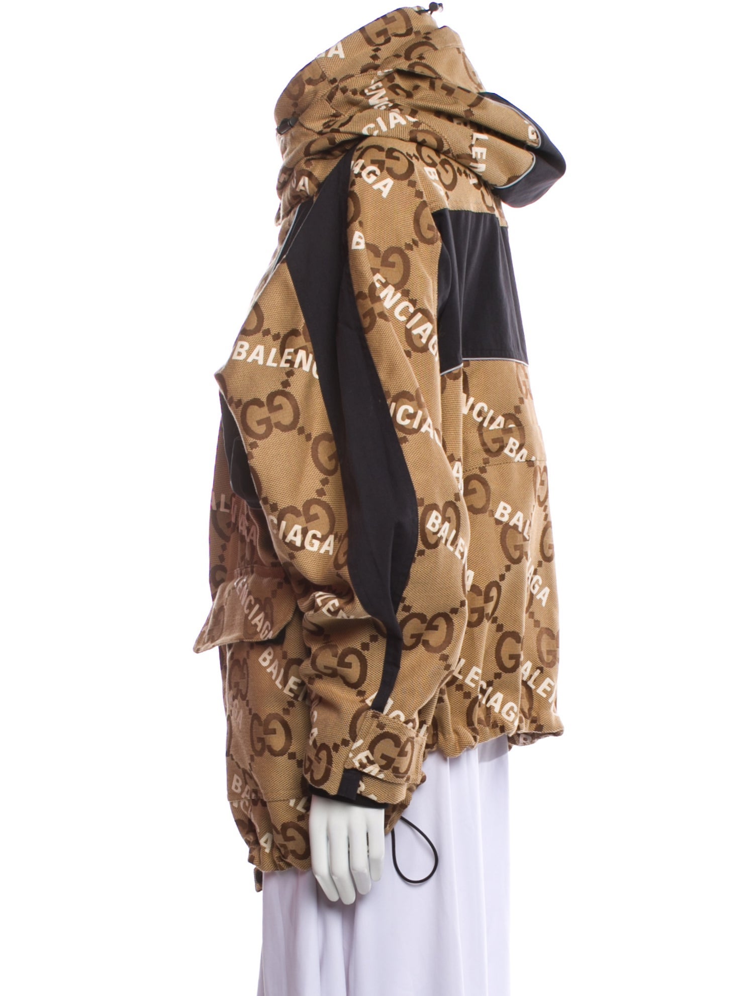 Gucci x Balenciaga Printed Coat w/ Tags