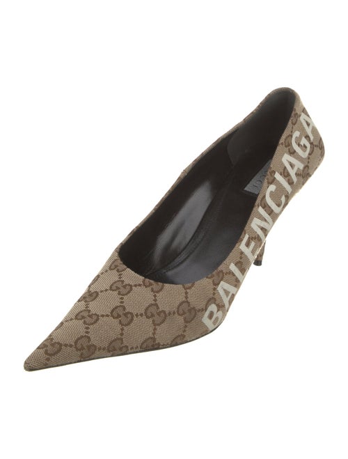 Gucci x Balenciaga GG Canvas Canvas Pumps