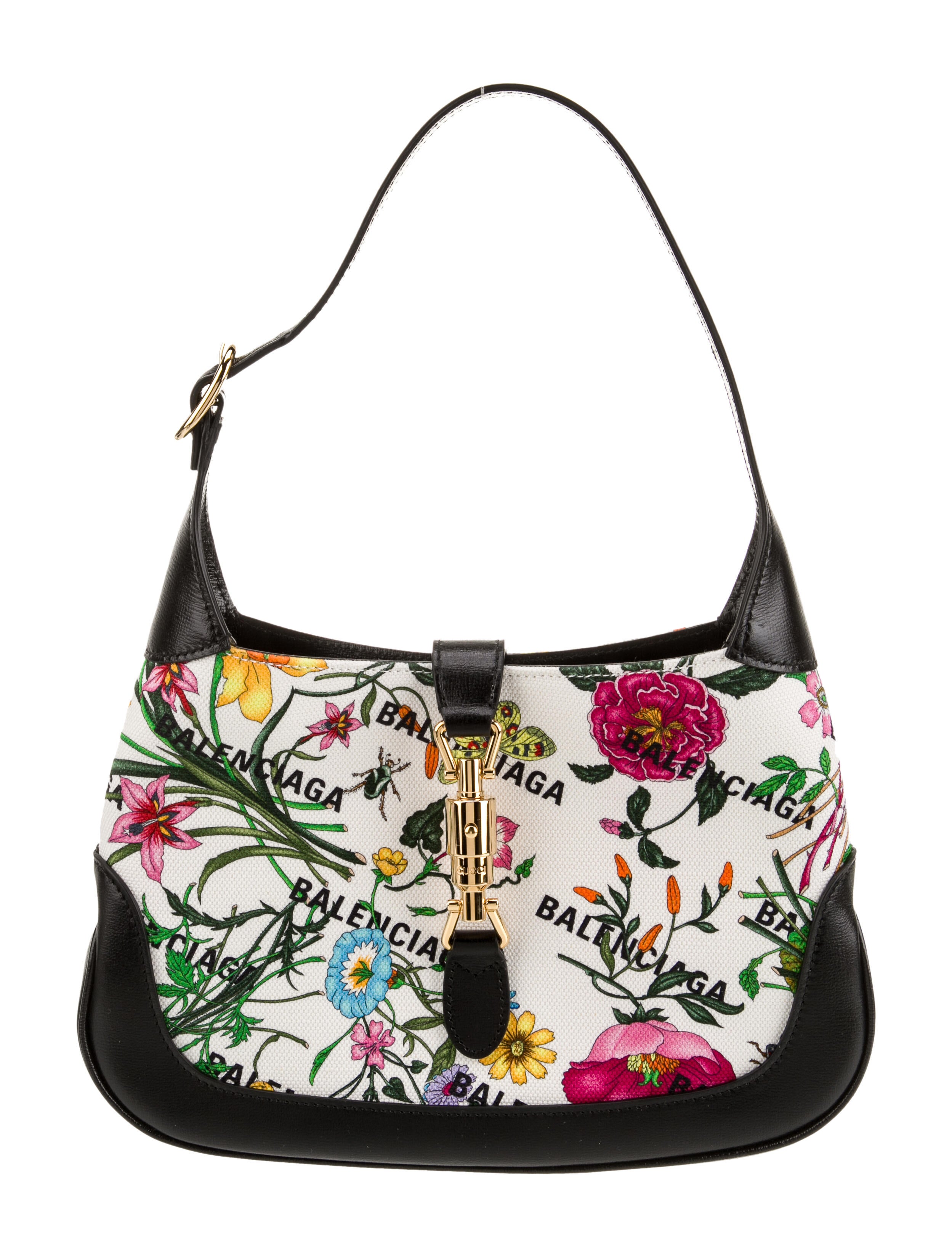 Gucci x Balenciaga Flora Gucci Jackie Small