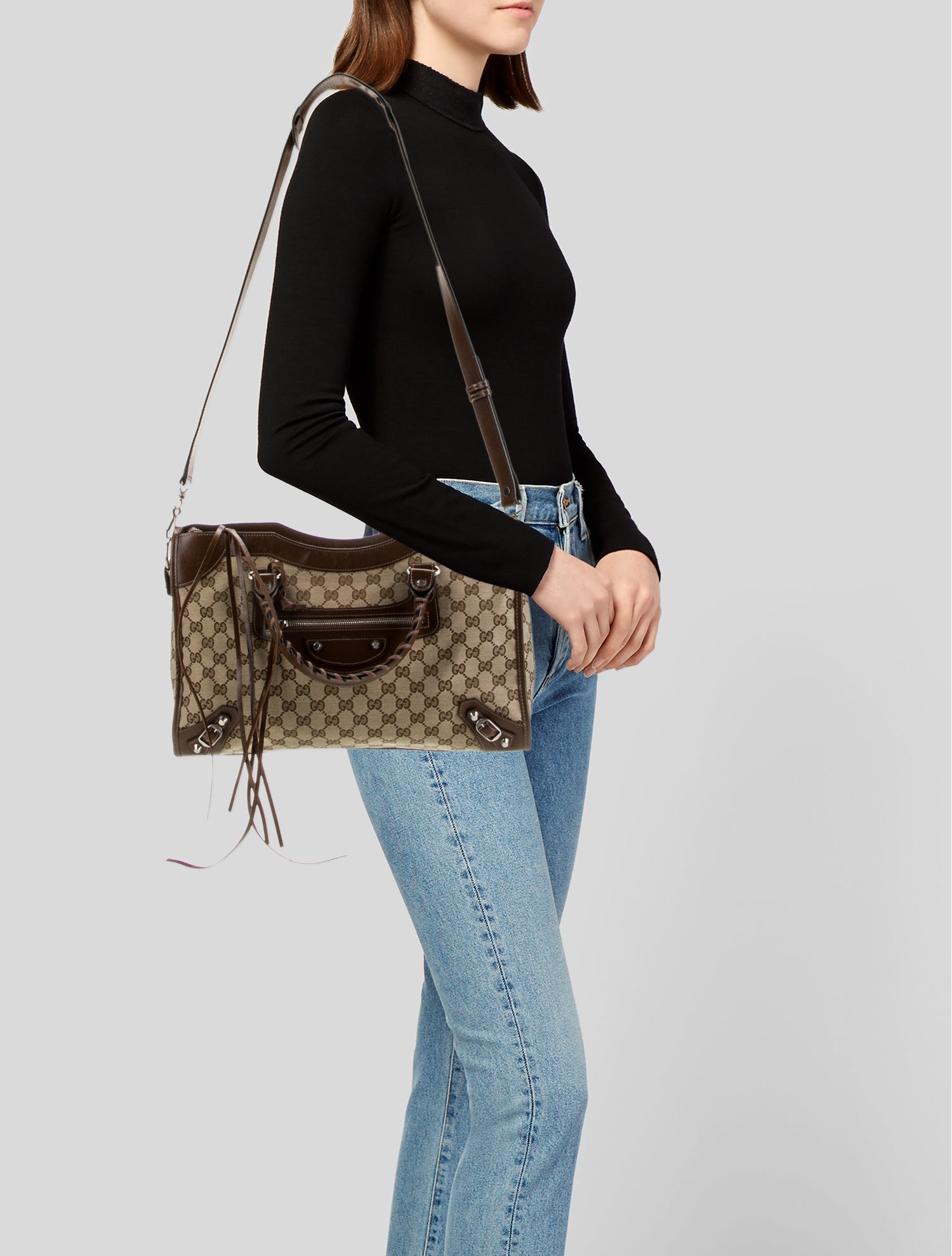 Gucci x Balenciaga GG Canvas Neo Classic City Medium