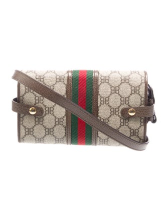 Gucci x Balenciaga Web Crossbody Bag 2022