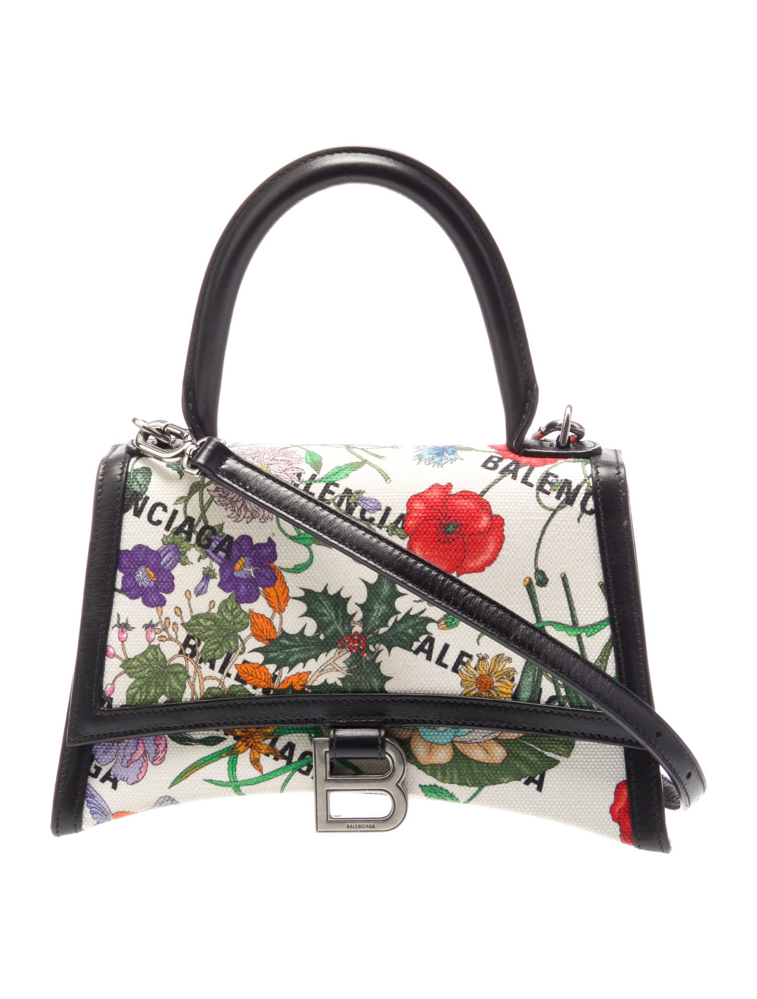 Gucci x Balenciaga Flora Balenciaga Hourglass Small